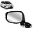 Retrovisor do fit honda de 2009 a 2014 externo lado esquerdo elétrico sem pisca com capa primer cod 21365 - Imagem 1