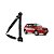 Cinto de segurança do palio fiat 2 portas retrátil sem fecho da cor preto com 3 pontos do lado direito cod 0501102 cr3p044 - Imagem 1