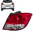 Lanterna do onix chevrolet de 2013 lado direito traseiro na cor vermelha cod 526585 0460434 - Imagem 1