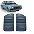 Kit de capa para pedais de freio e embreagem do corcel e belina ford cod 5175 317018 - Imagem 1