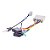 Kit fácil do civic e crv honda de 2012 a 2016 com chicote e adaptador de antena cod 007950 fac001 - Imagem 1