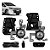 Kit farol de milha com moldura do hb20 hatch e sedan hyundai de 2023 em diante cod 116151 - Imagem 1