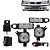 Kit farol de milha do gol g3 volkswagen de 1999 a 2002 com moldura bt quadrada cod 009577 sts055vw - Imagem 1