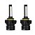 Kit lâmpadas leds h27 s14 nano headlight 6000k 3600 lúmens cod 001413 sll140027 - Imagem 1