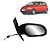 Retrovisor do fox volkswagen de 2005 a 2008 lado direito com controle remoto cod eb250 - Imagem 1