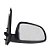Retrovisor da meriva chevrolet de 2002 a 2012 externo do lado direito com controle elétrico metagal cod eb127 - Imagem 1