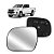 Lente de retrovisor da hilux toyota de 2012 a 2015 lado esquerdo cod 21281 - Imagem 1
