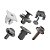 Kit de fixação do para barro do corolla toyota de 2015 com 7 buchas 9 grampos e 4 parafusos cod 1603288 kpa0603002 - Imagem 1