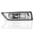 Farol auxiliar de milha corolla toyota 2003 a 2004 fielder toyota 2005 a 2007 lado esquerdo shocklight cod msl250102l 1043033 - Imagem 1
