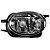 Farol de milha do c180 mercedes de 2003 até 2005 lado direito lente lisa cod 23224 - Imagem 1