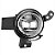 Farol auxiliar de milha do ka fiesta ecosport ford de 2008 até 2012 lado direito cod fun104 2298 - Imagem 1