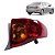 Lanterna traseira corolla toyota 2009 a 2011 lado direito canto bicolor cod 14760 - Imagem 1