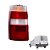 Lanterna traseira do fiorino elba fiat de 1986 a 1997 lado esquerdo ré cristal renov cod 8035acr - Imagem 1