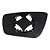 Base da lente do retrovisor do ka ford de 2014 a 2021 lado esquerdo semi nova cod 20733034 - Imagem 1