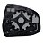 Base da lente do retrovisor do focus ford de 2008 a 2011 lado esquerdo semi nova cod 212834346 - Imagem 1
