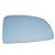 Refil lente de retrovisor do vectra chevrolet de 1996 em diante lado direito de cor azul sem base refix cod 1124 1541400 - Imagem 1