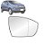 Refil lente de retrovisor do ecosport ford de 2012 em diante lado direito asferico refix cod 1932 - Imagem 1