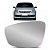 Refil lente de retrovisor do gol g5 volkswagen de 2008 a 2010 lado esquerdo metalizado refix cod 1533 0686299 - Imagem 1