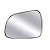 Lente retrovisor com base da hilux toyota de 2005 a 2015 lado direito 97548 - Imagem 1