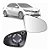 Lente de retrovisor com base do corolla toyota de 2015 em diante lado direito metalizado metagal cod s20x0231ce - Imagem 1