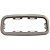 Moldura de lanterna teto do fiesta ecosport courier ka ford de 1996 a 2012 cod 0609105 0149 - Imagem 1
