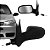 Retrovisor do palio strada fire fiat de 2001 a 2003 externo do lado esquerdo de 2 portas com controle metagal cod rtme31cr - Imagem 1