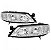 Farol vectra chevrolet de 2000 a 2005 lado esquerdo cromado elétrico - Imagem 2