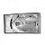Farol f250 ford de 1999 a 2005 lado direito sem furo para lanterna para lâmpada HB5 - Imagem 2