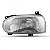 Farol golf volkswagen de 1995 a 1998 lado esquerdo foco simples modelo mexicano - Imagem 2