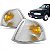 Lanterna monza chevrolet de 1991 a 1996 dianteira lado esquerdo cristal amarela modelo cibie - Imagem 1