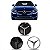 Emblema da grade do radiador c180 e c200 mercedes benz de 2015 a 2019 - Imagem 1
