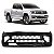 Para choque amarok volkswagen de 2017 a 2024 dianteiro preto com grade - Imagem 1