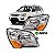 Farol sportage kia de 2009 a 2010 lado direito elétrico com pisca âmbar - Imagem 1