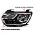 Farol duster renault de 2021 a 2024 lado esquerdo manual com LED e com reator - Imagem 2