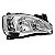 Farol corsa e montana chevrolet de 2003 a 2007 lado direito cromado manual - Imagem 2