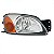 Farol fiesta ford de 2000 a 2002 e courier ford de 2000 a 2013 lado esquerdo âmbar - Imagem 2