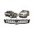 Grade do radiador siena el fiat de 2013 a 2016 cinza - Imagem 1