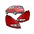 Lanterna fiesta ford de 2011 a 2013 traseira lado esquerdo hatch mexicano colmeia - Imagem 1