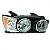 Farol sonic chevrolet de 2012 a 2014 lado esquerdo com anel cromado - Imagem 2