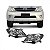 Farol hilux sw4 toyota de 2005 a 2008 lado direito manual cromomix - Imagem 1
