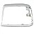 Aro do farol f1000 ford de 1997 a 1998 lado direito cromado - Imagem 2
