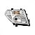 Farol frontier nissan de 2008 a 2016 lado esquerdo cromado manual H4 - Imagem 2