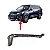 Moldura da grade tiggo 8 chery de 2021 a 2025 lateral lado direito cromada - Imagem 1