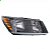 Farol journey dodge de 2009 a 2018 e freemont fiat de 2011 a 2014 lado esquerdo preto com pisca âmbar - Imagem 2