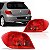 Lanterna 307 peugeot de 2003 a 2006 traseira lado esquerdo hatch - Imagem 1