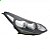 Farol sportage kia de 2017 a 2019 lado direito manual com projetor sem LED - Imagem 2
