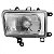 Farol hilux sw4 toyota de 1992 a 1996 lado direito com aplicação em hilux toyota picape SRV de 2002 a 2004 - Imagem 2