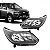 Farol s10 e trailblazer chevrolet de 2017 a 2024 lado direito cromado manual com friso preto sem LED sem reator - Imagem 1