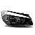 Farol x1 bmw de 2010 a 2013 lado direito sem xenon sem projetor friso banco - Imagem 2