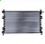 Radiador fiesta ford de 2000 a 2002 e courier ford de 2000 a 2013 rocam manual - Imagem 2